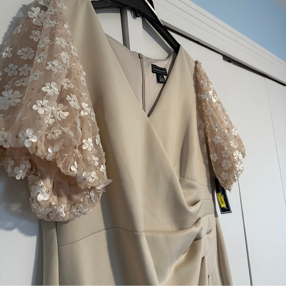 Jessica Howard Floral Puff Sleeve Dress - Picture 2 of 6